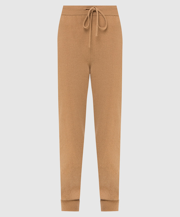 Babe Pay Pls Beige wool and cashmere joggers DFB034