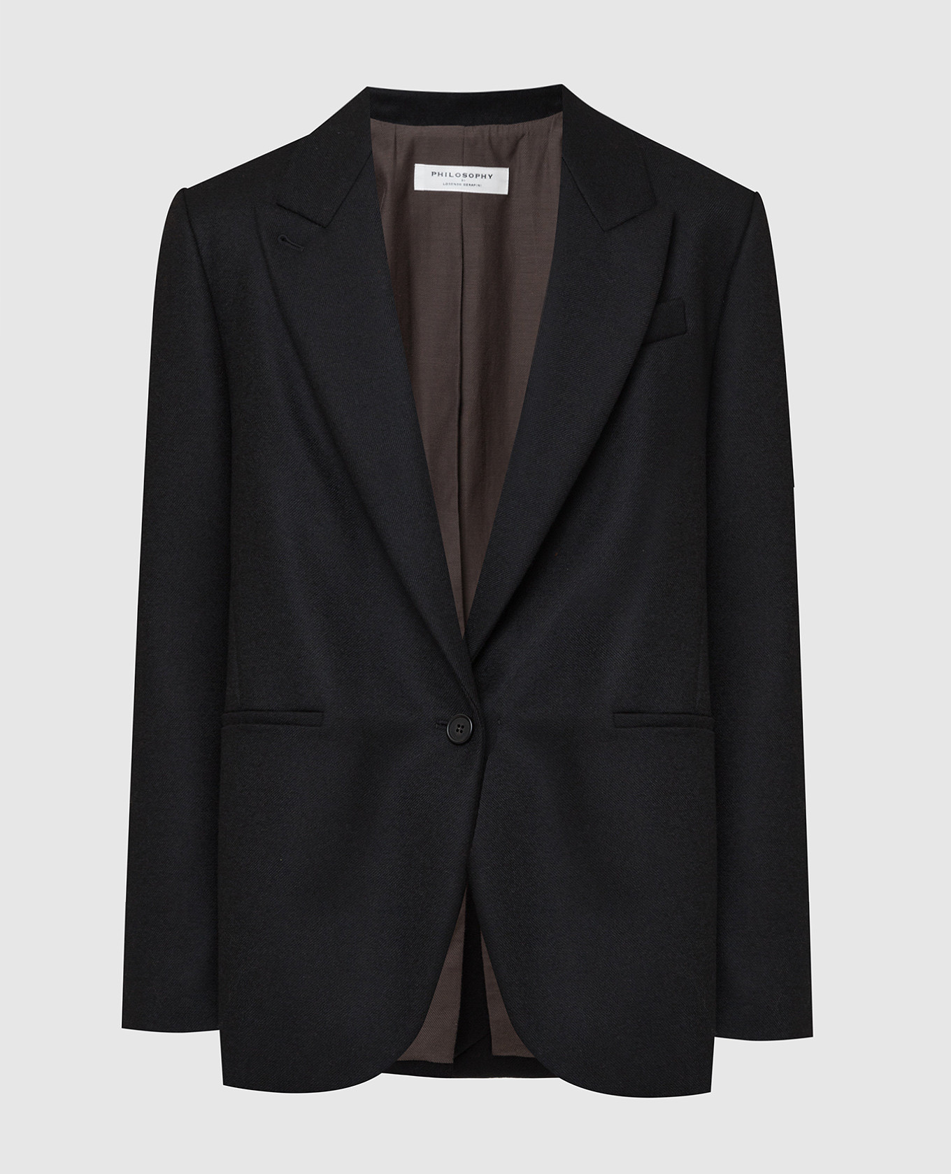 

Жакет из шерсти Philosophy di Lorenzo Serafini, Черный, Жакеты