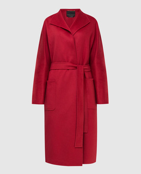 Marina Rinaldi Красное пальто из кашемира TANA