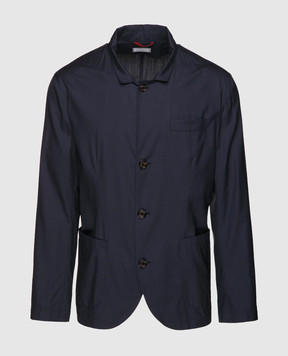 Brunello Cucinelli Темно-синий пиджак MH4626132