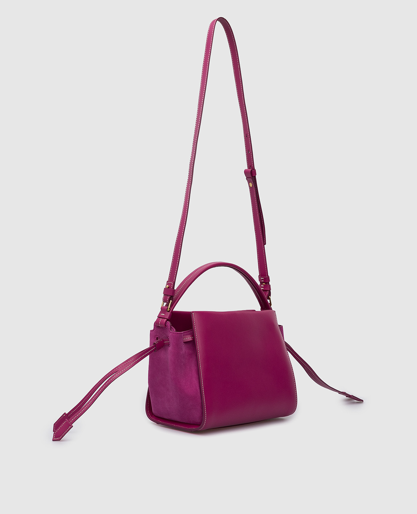 Tom Ford Розовая кожаная сумка с подвеской L1486TLCL201 изображение 3