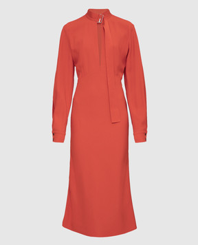 Victoria Beckham Оранжевое платье DRMID6718B