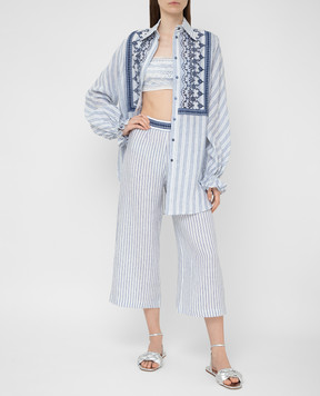 Ermanno Scervino Брюки из льна D384P304XLG