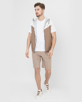 Brunello Cucinelli Бежеві шорти M289LG0630