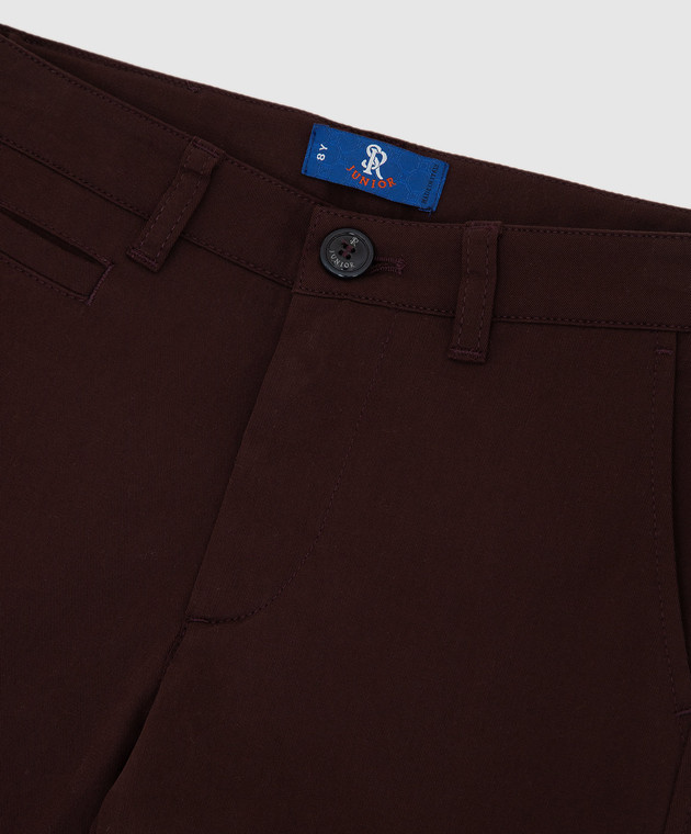 Stefano Ricci Baby brown trousers YUT6400020CTC800 image 3