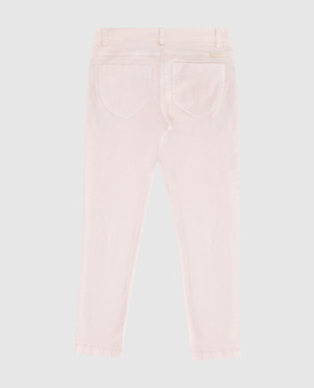 Ermanno Scervino Дитячі рожеві джинси PL041014