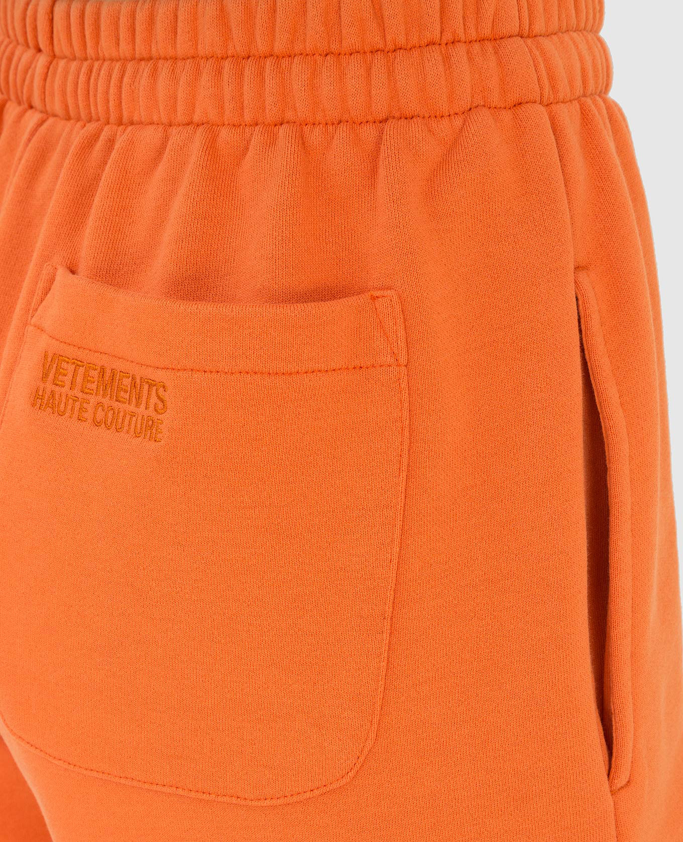 Vetements Оранжевые джоггеры с логотипом UE52PA160X изображение 5