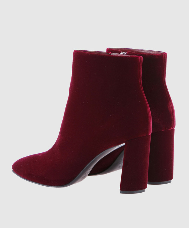 Casadei Бордові ботильйони 1Q592H080GVELU зображення 3