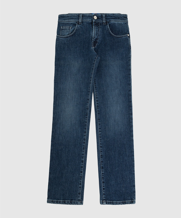 Stefano Ricci Children's distressed jeans YFT7404040K16B