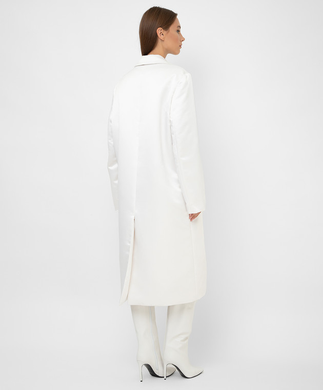 Emilio Pucci Светло-бежевое двубортное пальто 1RYA051R638 изображение 4