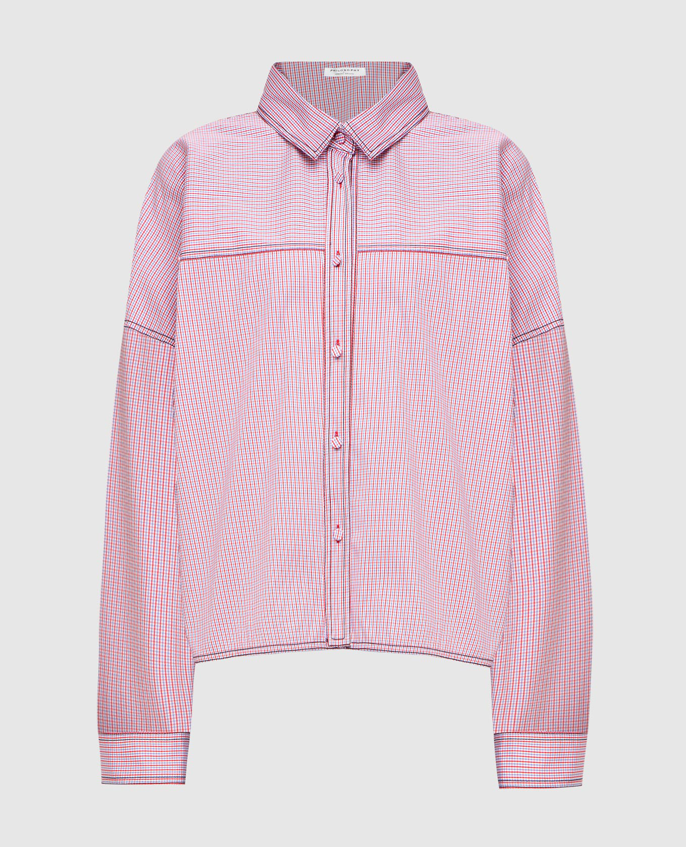 

Красная рубашка Philosophy di Lorenzo Serafini, Красный, Рубашки и блузы