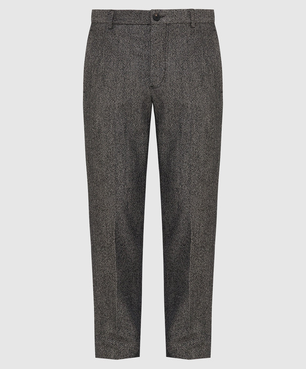 Peserico Gray trousers R54023N07582
