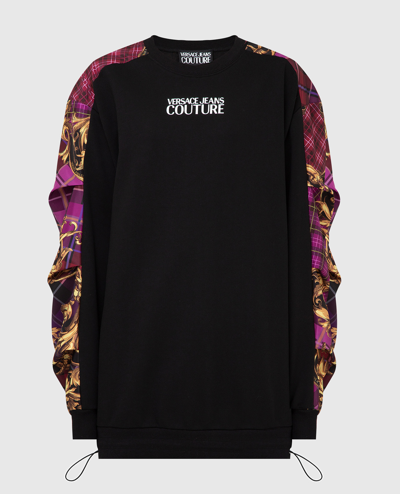 

Свитшот с принтом Tartan Baroque, Черный, Свитшоты