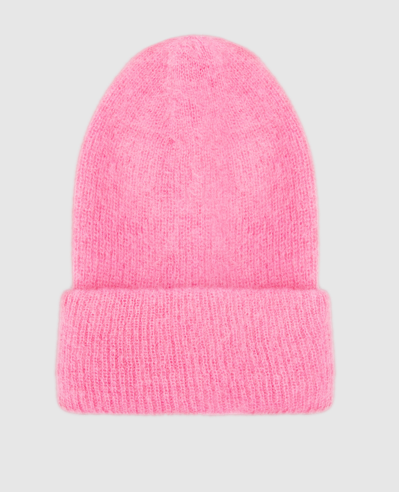 Розовая шапка