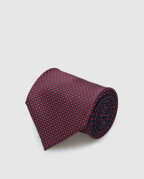 Stefano Ricci Шовкова краватка в візерунок CXDD41072
