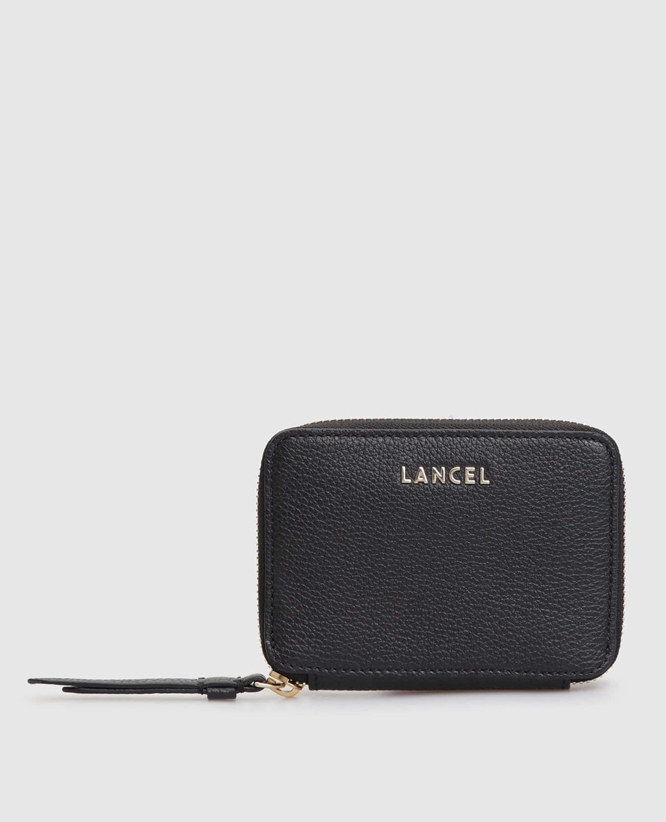 

Черный кожаный кошелек Lettrines de Lancel Lancel, Кошельки