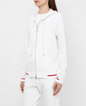Kiton Спортивна кофта з шкіряними вставками D51407AK09T22