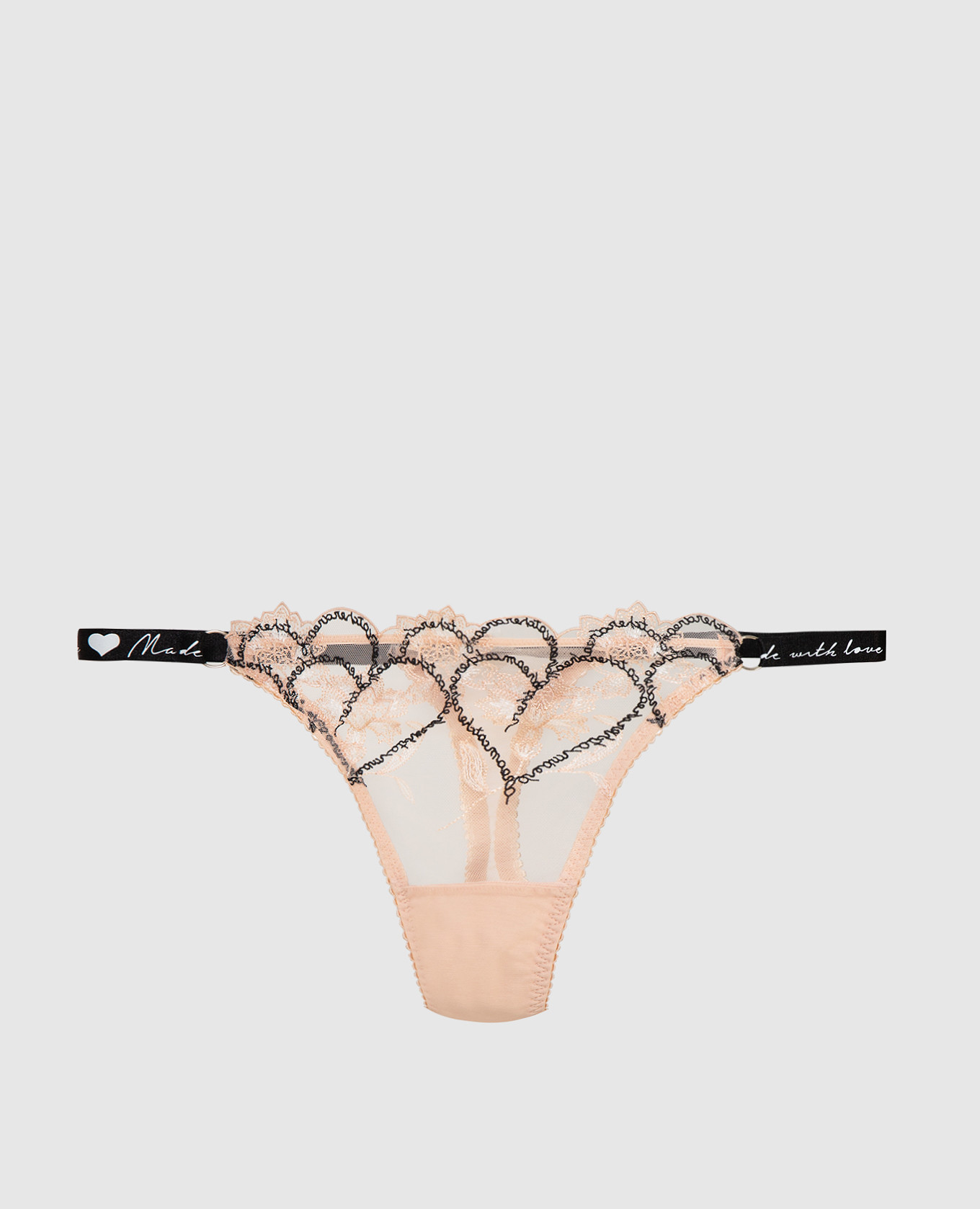 

Ажурные стринги Twin Set, Бежевый, Трусики
