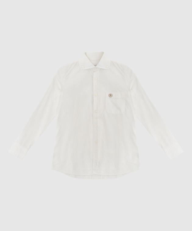 Stefano Ricci Children's white shirt YC002716L1669