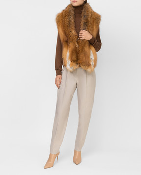 Vionnet Жилет з хутра лисиці PLVAA14016P0068