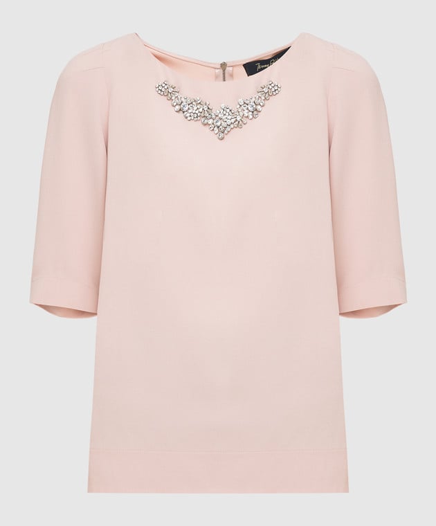 Jenny Packham Powder blouse with crystals WT104