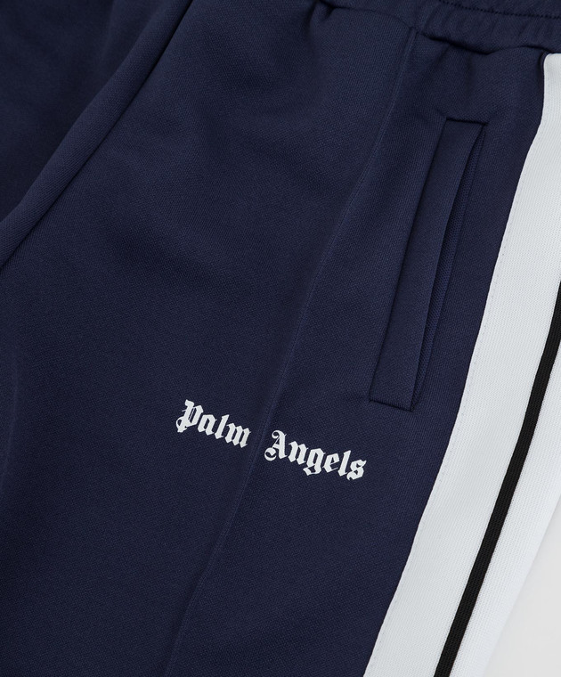Palm Angels Children's sweatpants with stripes and logo PBCA001F21FAB001 image 3