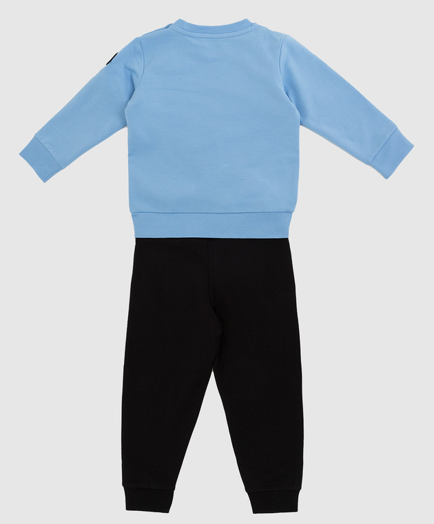 Moncler ENFANT Дитячий костюм з принтом логотипу 8M7772080996 зображення 2