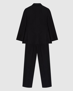 Stefano Ricci Дитячий костюм з вовни з візерунком Y2SF372950HC3487