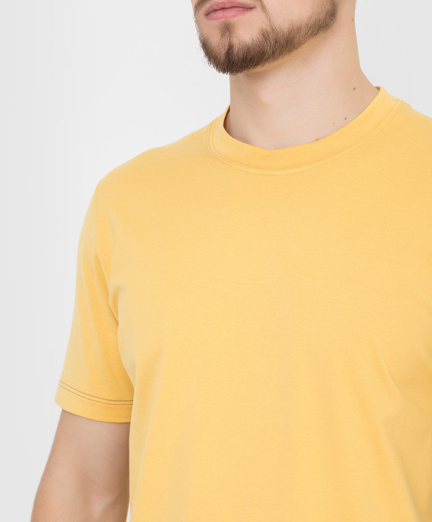Brunello Cucinelli Желтая футболка M0T617107 изображение 5