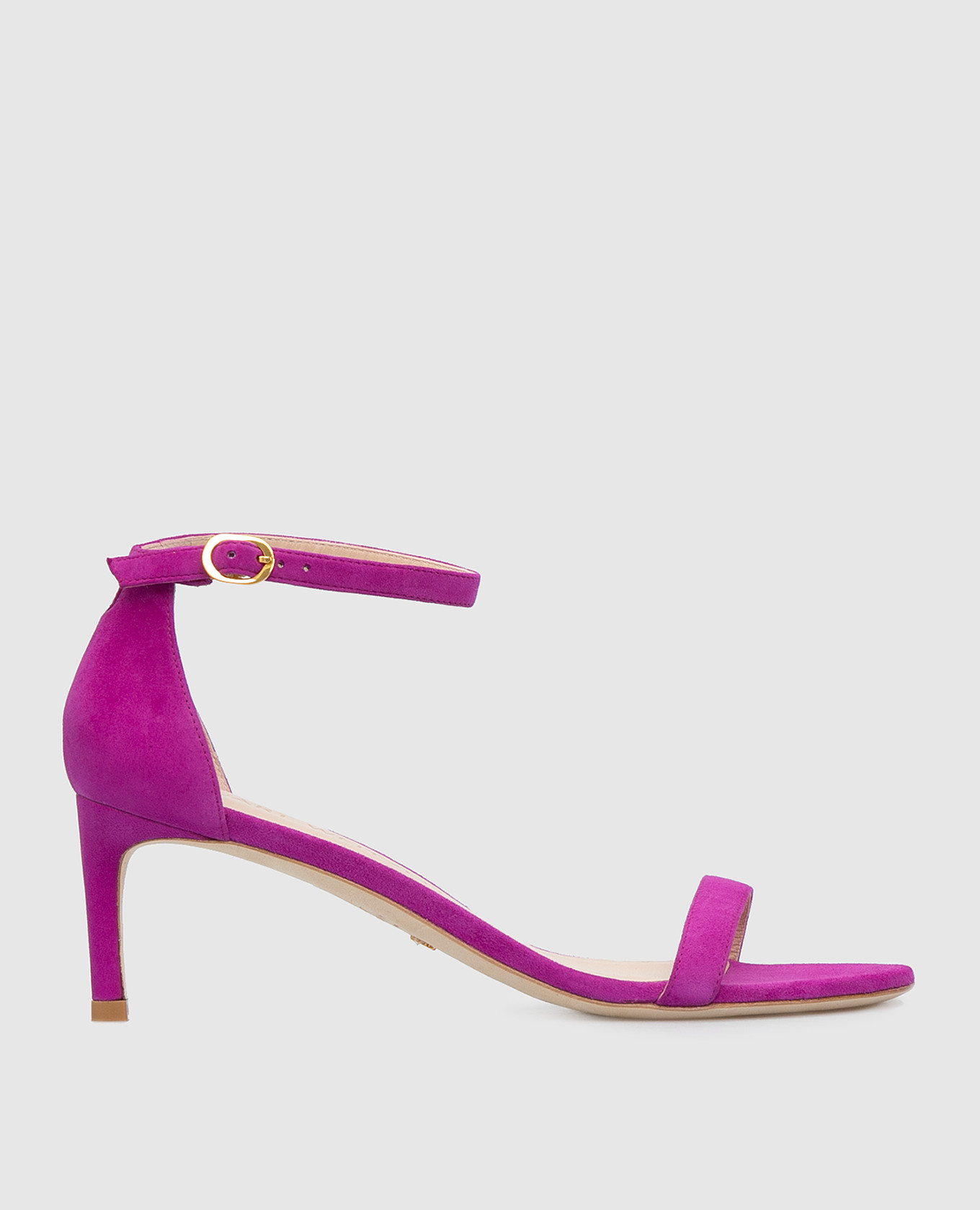 

Замшевые босоножки Stuart Weitzman, Розовый, Босоножки