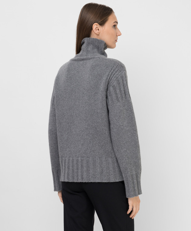 Jil Sander Patterned cashmere sweater JPPT759520WTY10028 image 4