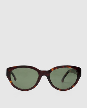 Loro Piana Сонцезахисні окуляри Park Lane в черепаховій оправі FAL4776