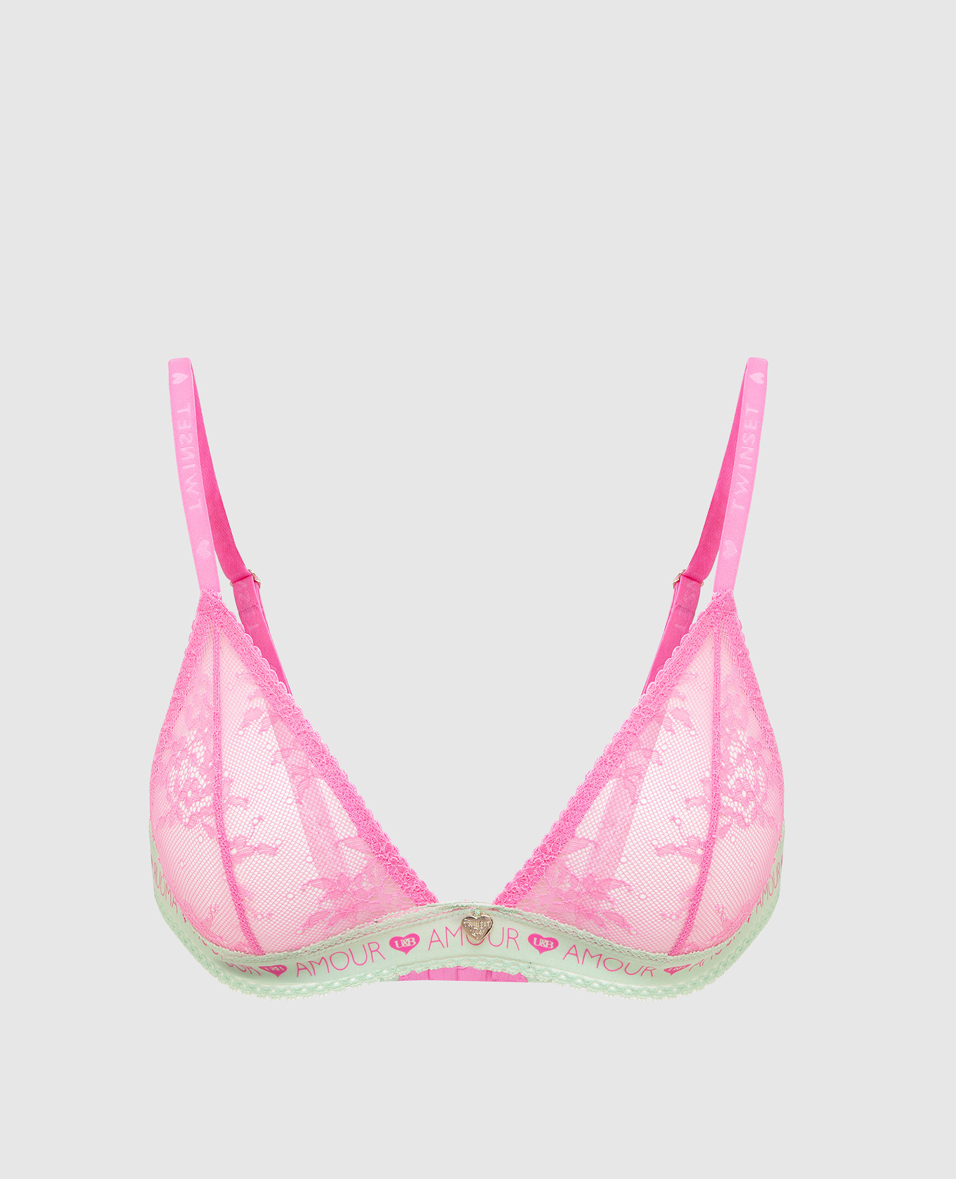 

Ажурный лиф Twin Set, Розовый, Бюстгальтеры