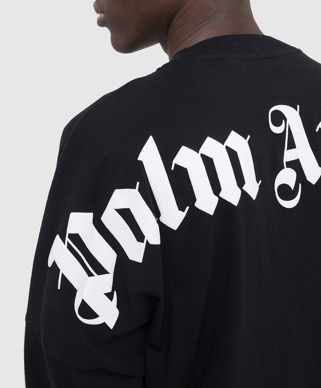 Palm Angels Лонгслив с принтом логотипа PMAB001C99JER001 изображение 5