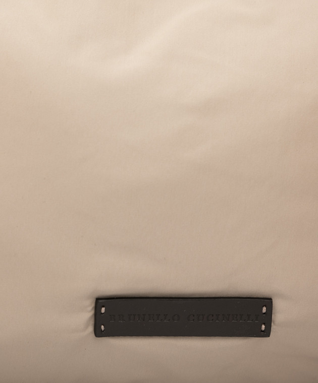 Brunello Cucinelli Бежевая сумка MLR527001D изображение 5