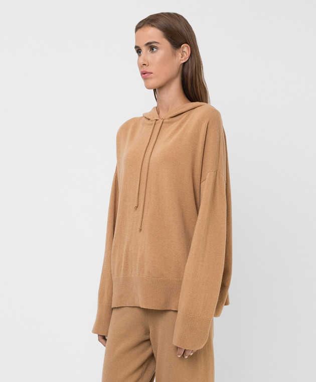 Babe Pay Pls Wool and cashmere hoodie DFB036 image 3
