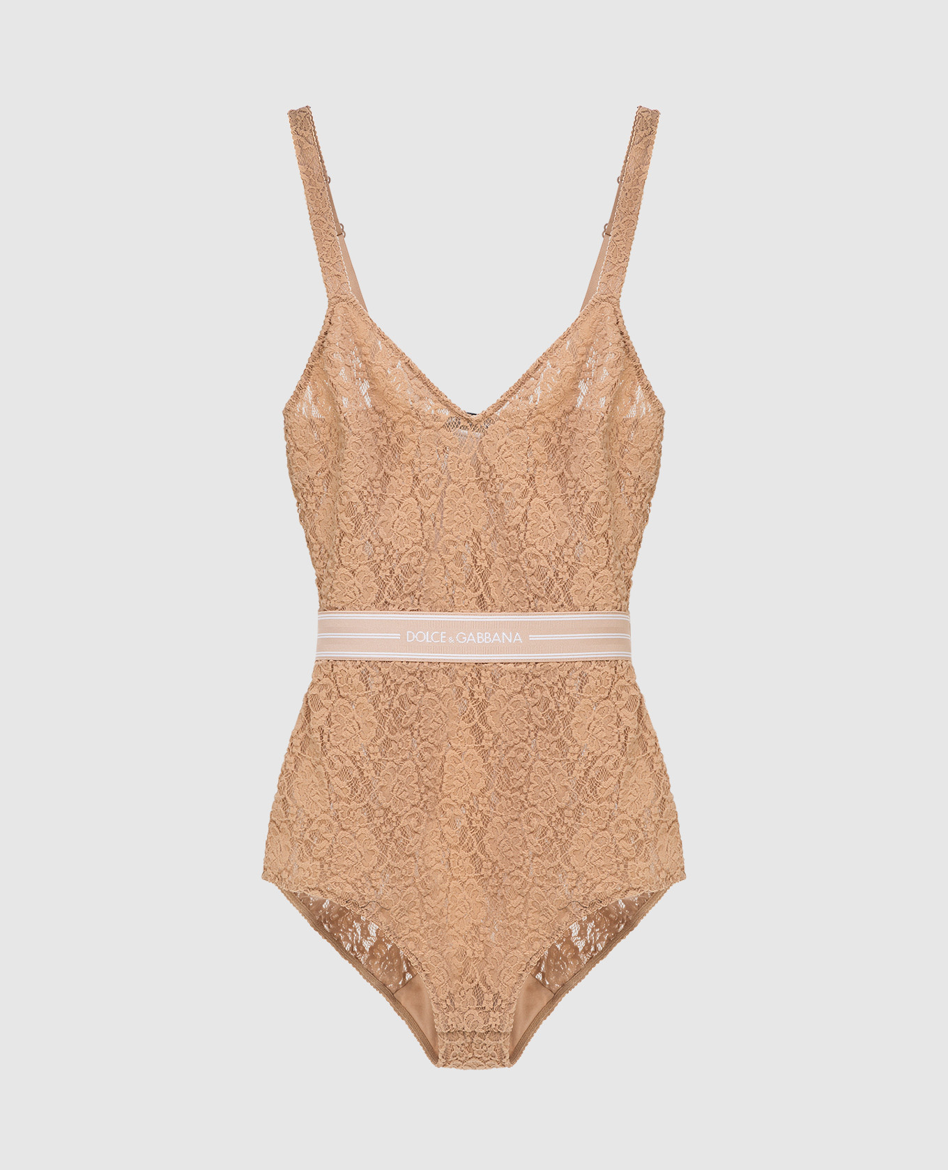 

Ажурное боди Dolce&Gabbana, Бежевый, Боди