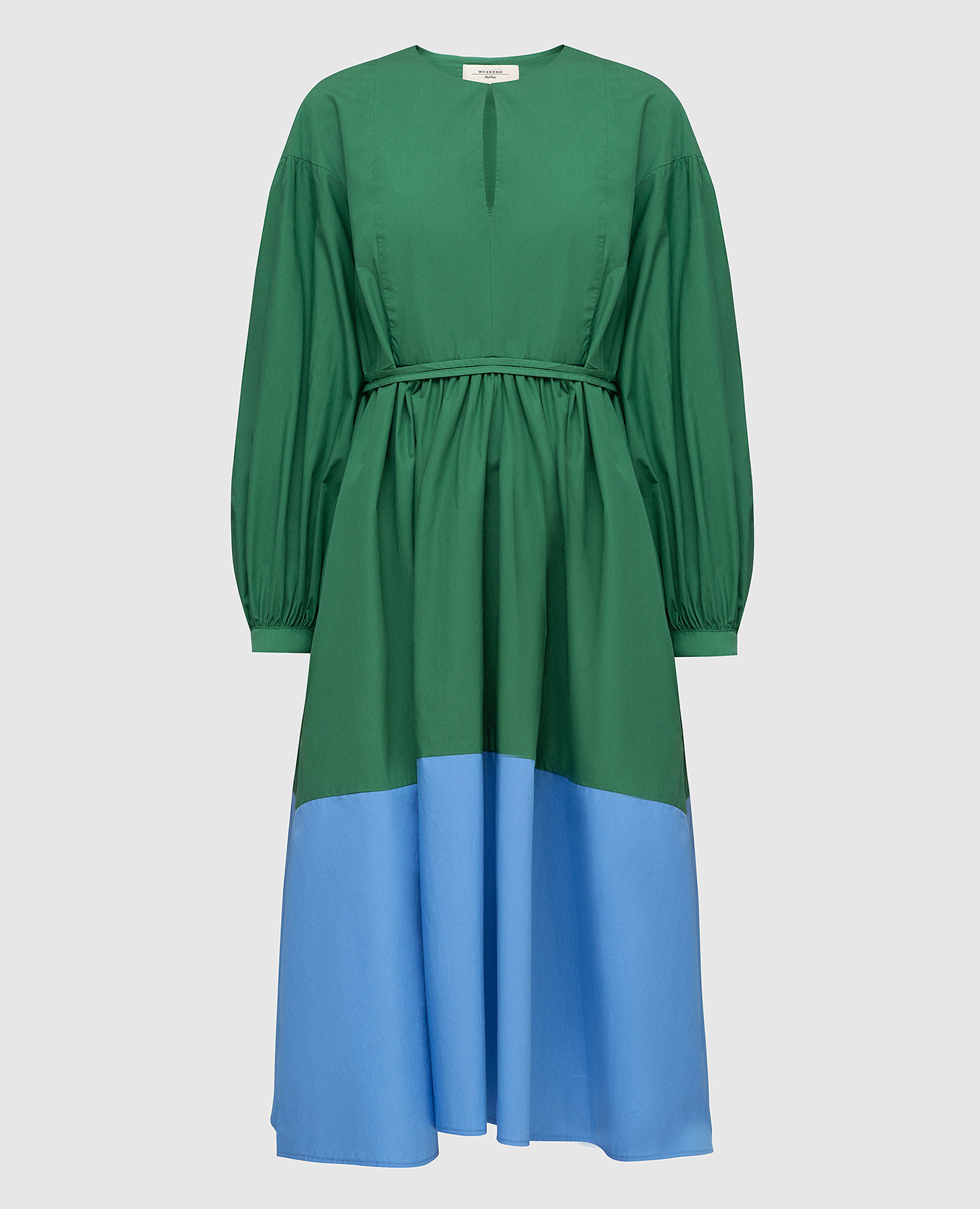 

Зеленое платье Max Mara Weekend, Зеленый, Платья Миди