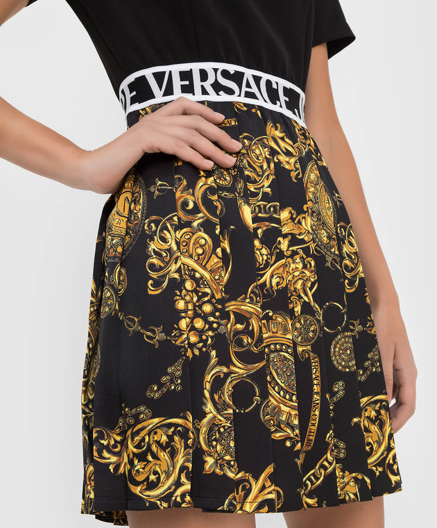 Versace Jeans Couture Платье с принтом и логотипом 71HAO919NS006 изображение 5