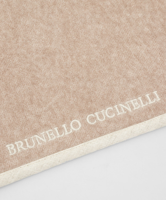 Brunello Cucinelli Набор из кухонных полотенец с логотипом MLB925671 изображение 3