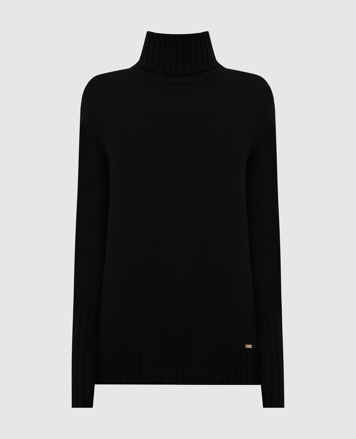 Kiton Черный свитер из кашемира D50728080