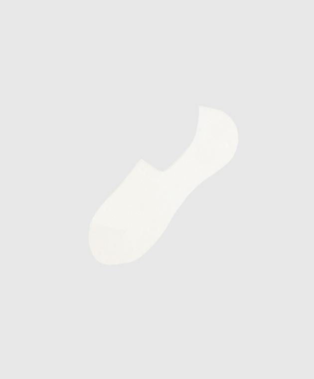 RiminiVeste Белые носки-следы WN8006SALVAPIEDE изображение 2