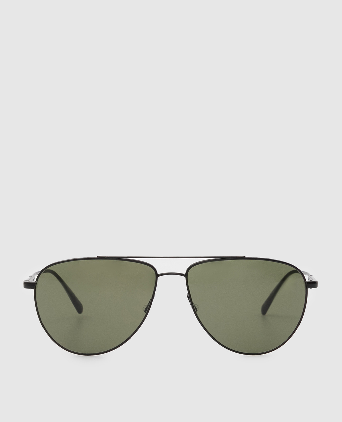 Brunello Cucinelli Черные солнцезащитные очки-авиаторы Disoriano MOCDIS003