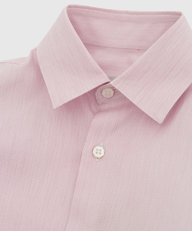 Stefano Ricci Children's pink shirt YC004040LJ1952 image 3