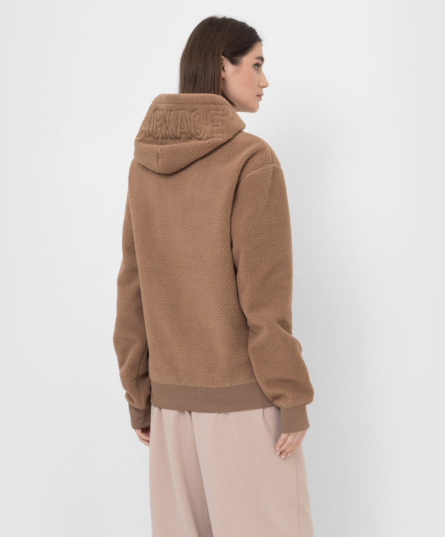 Mackage Светло-коричневое худи Krys с эмблемой KRYSTD изображение 4