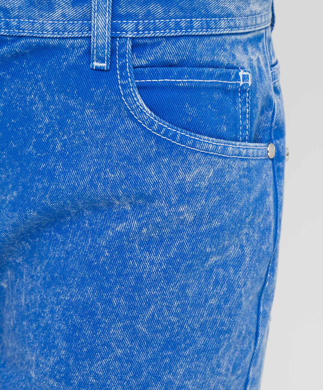 Balmain Синие джинсы TF05700D027 изображение 5