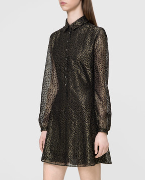 Saint Laurent Золотисту сукню 533056Y020U
