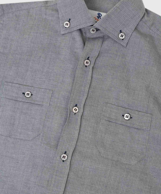 Stefano Ricci Children's shirt in a pattern YC002319LJ1600 image 3
