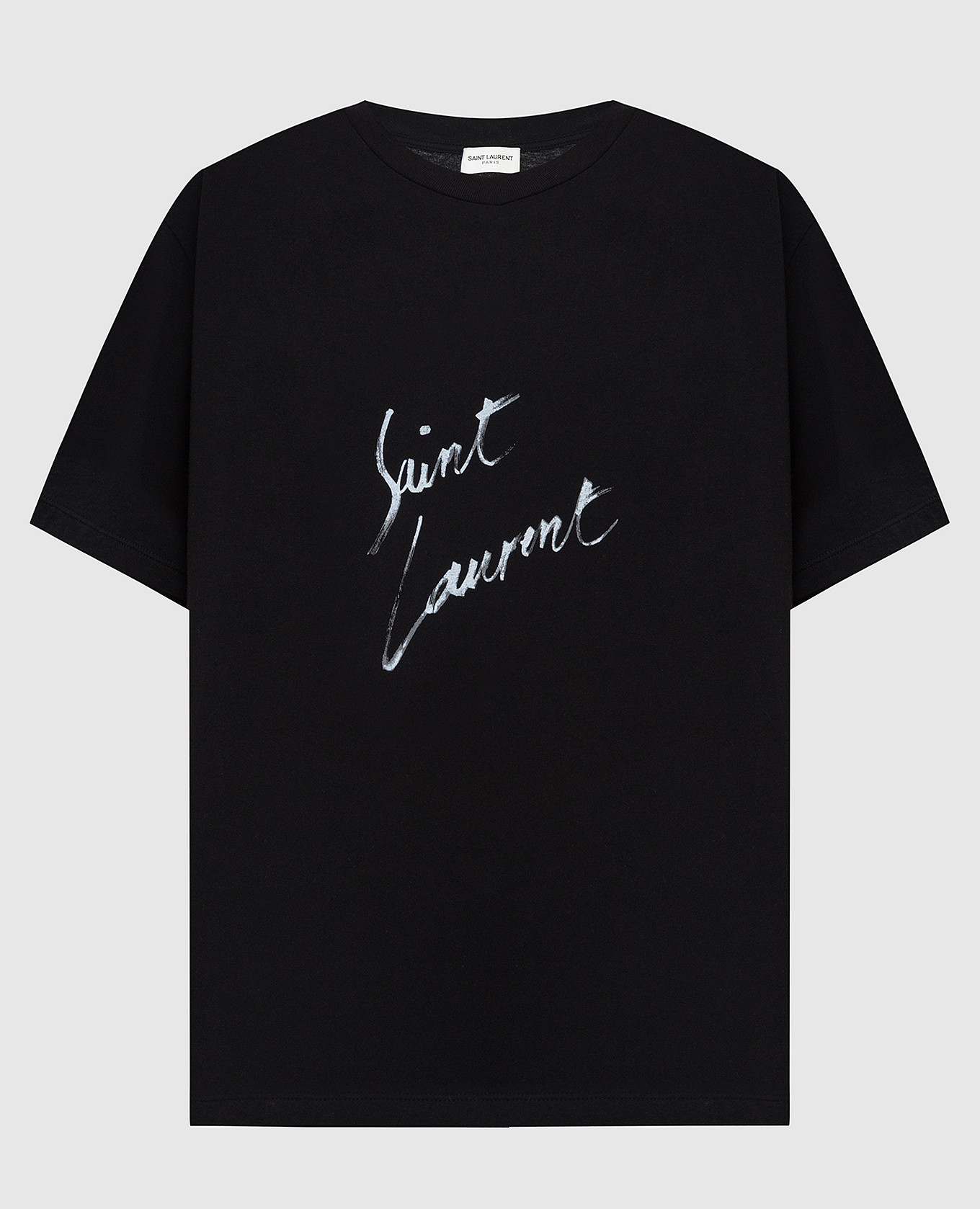 

Футболка с принтом Saint Laurent, Черный, Футболки