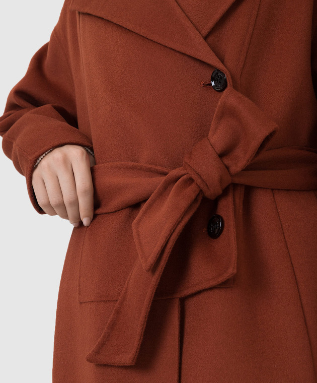 MooRER Комбинированное пальто Rienza из шерсти и кашемира RIENZACW изображение 5